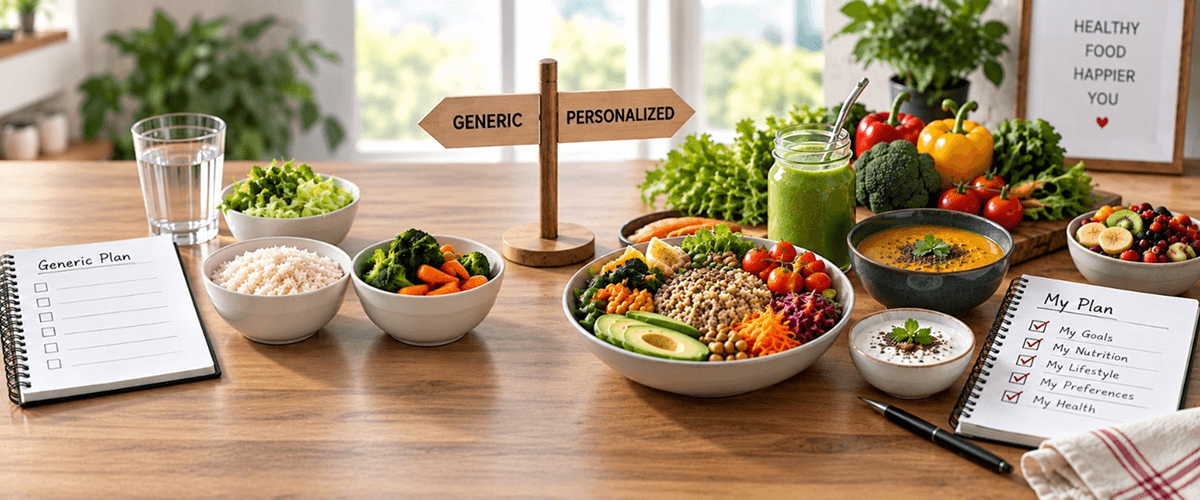 Personalized Vegetarian Diet Program: Is It Better Than a Generic Diet Plan?